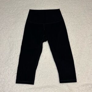 Everlane Women Black The Perform Cropped Leggings